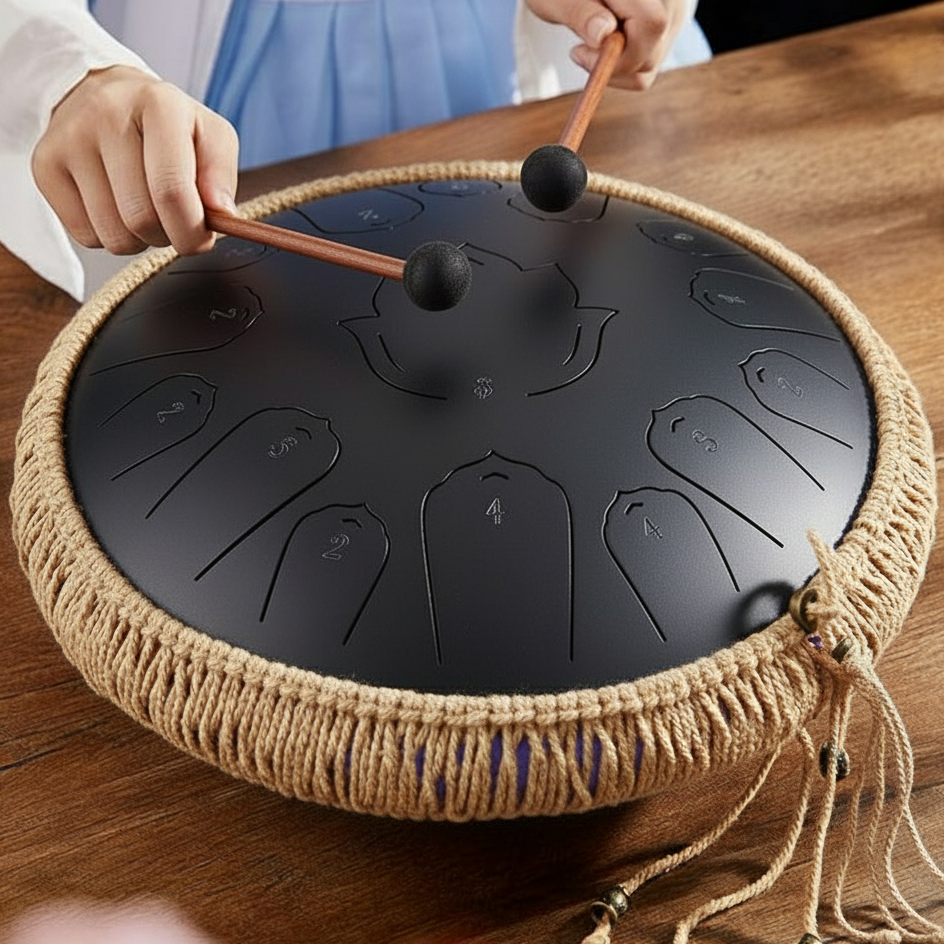 Tongue drum 15 notes 432 hz