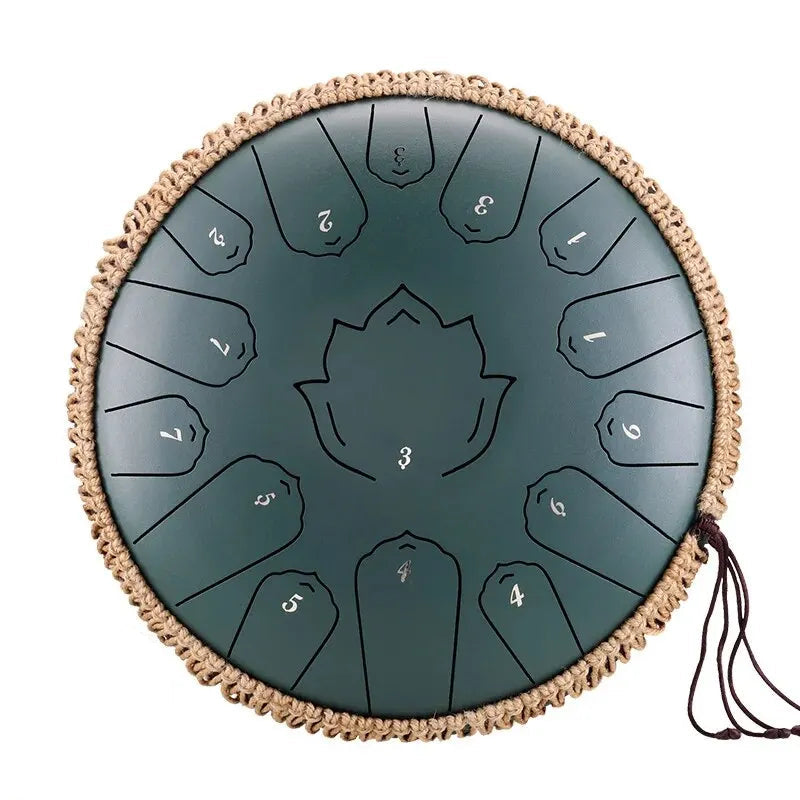 Tongue Drum vert 15 notes